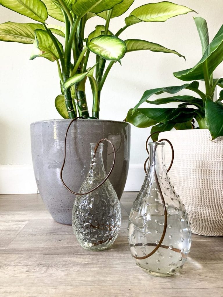 Blumat in waterreservoir