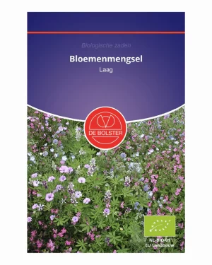Bloemenmengsel Laag De Bolster Biologische Zaden