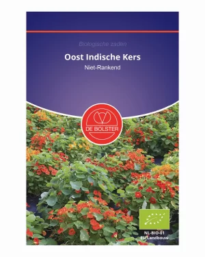 Oost Indische kers rankend De Bolster Biologische zaden