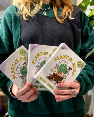 Plantje Boom educatief kaartspel. Leren over biodiversiteit.