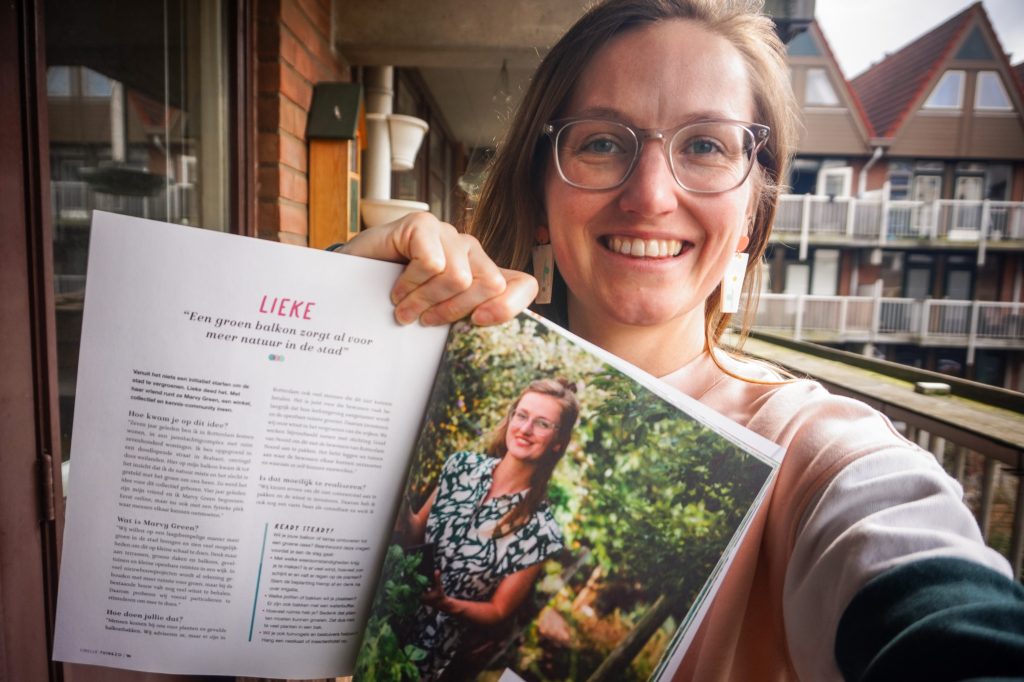 Libelle Tuin & Zo - Alles is lente - Interview Lieke van Wilpen Marvy Green